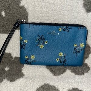 Coach Leather Wristlet